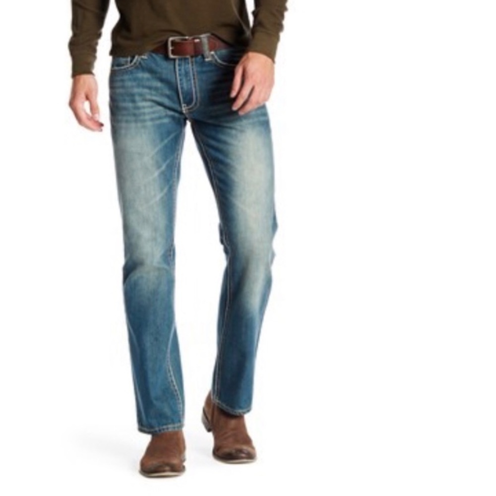 NWT Request Delancey Straight Leg Jeans